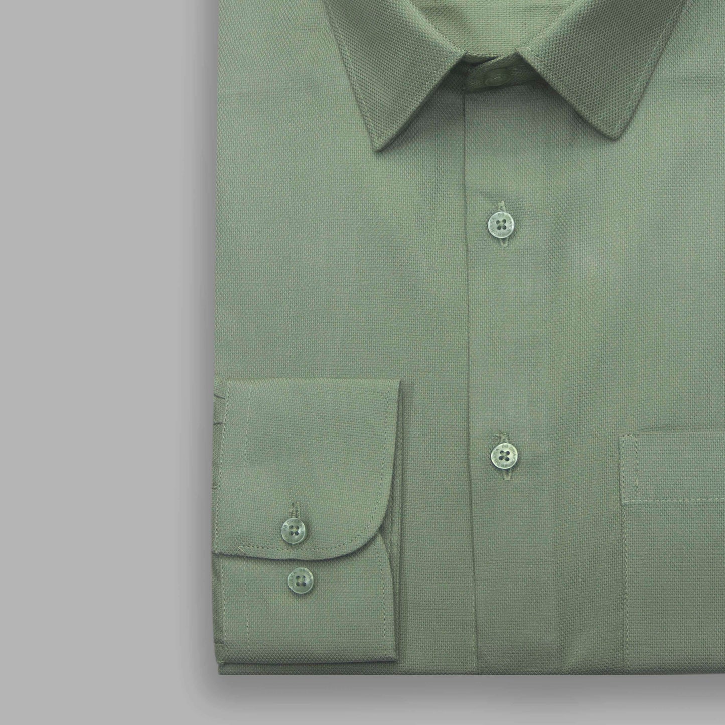Sage Green Dobby Formal Shirt - New Article