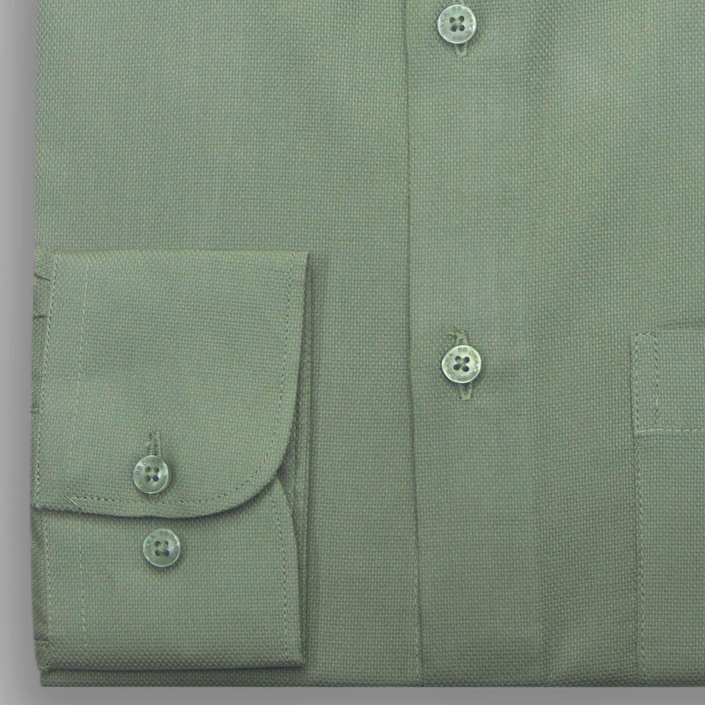 Sage Green Dobby Formal Shirt - New Article