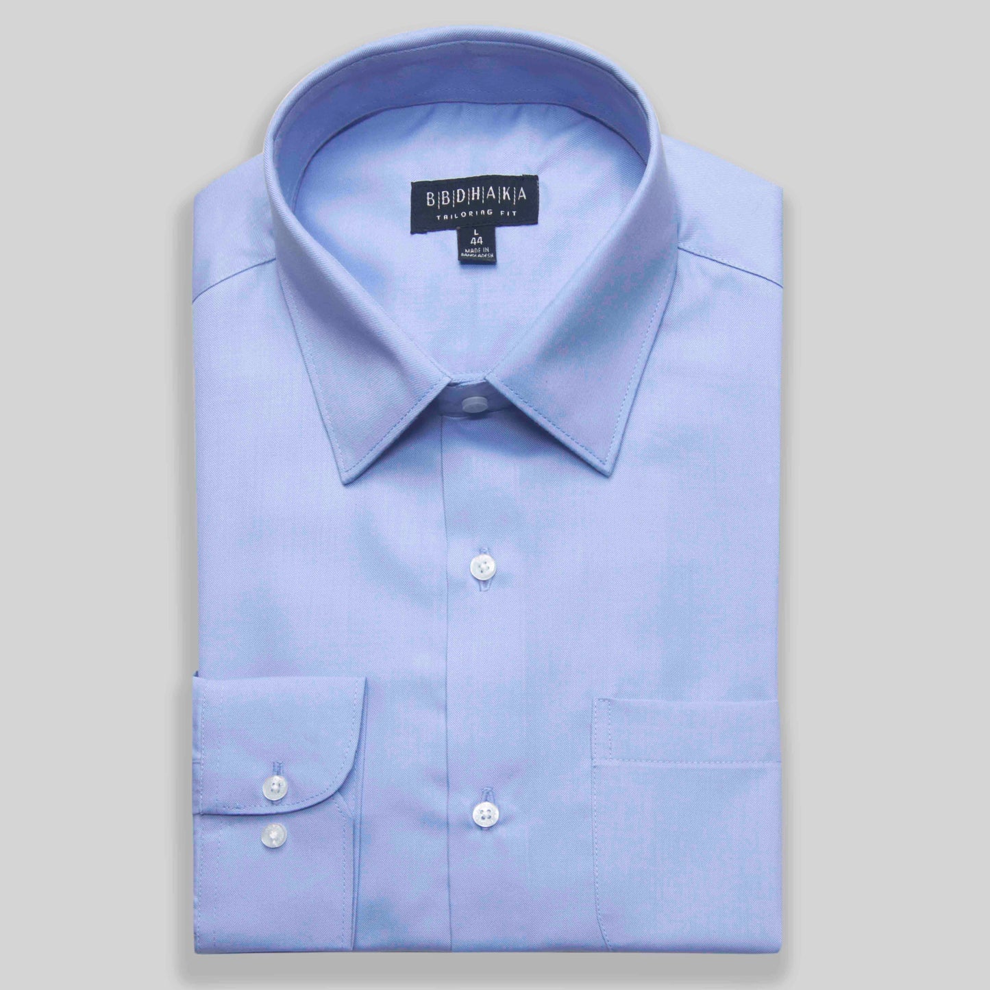 Office Sky Blue Formal Shirt - Product Code: 12677