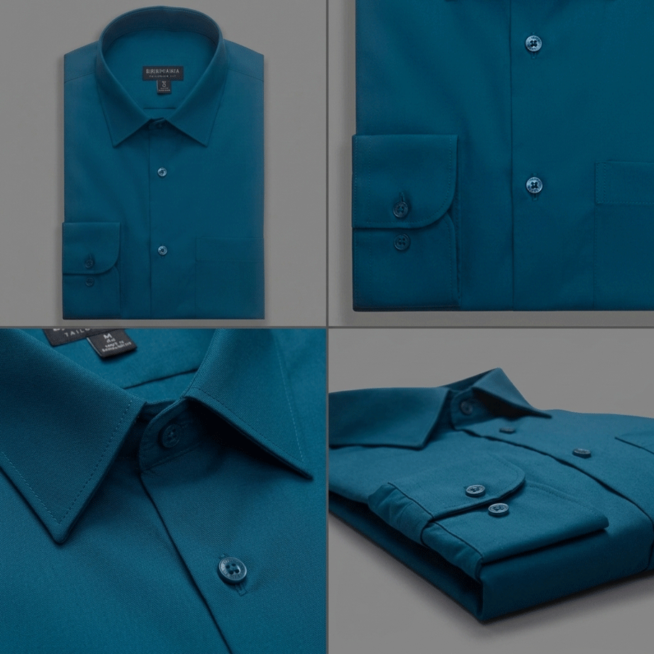 Office Sea Green Executive Shirt - Product Code: 2026071