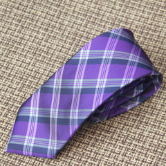 Purple Burgundy Tie
