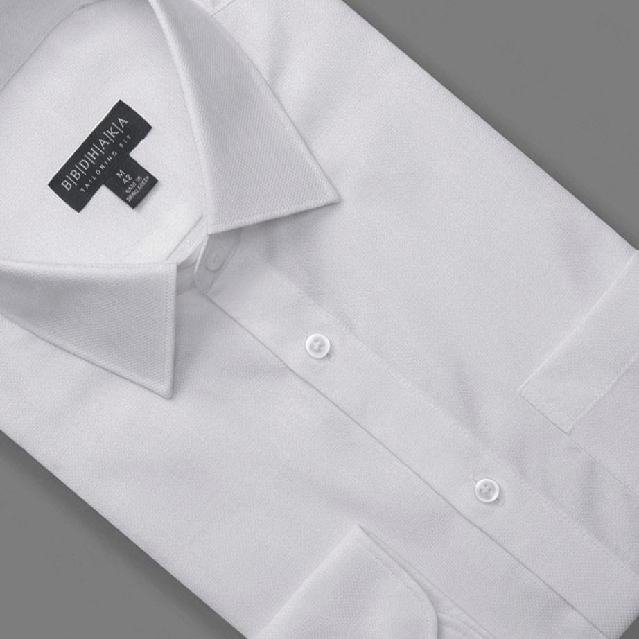 White Dobby Executive Shirt - Product Code: 2026073
