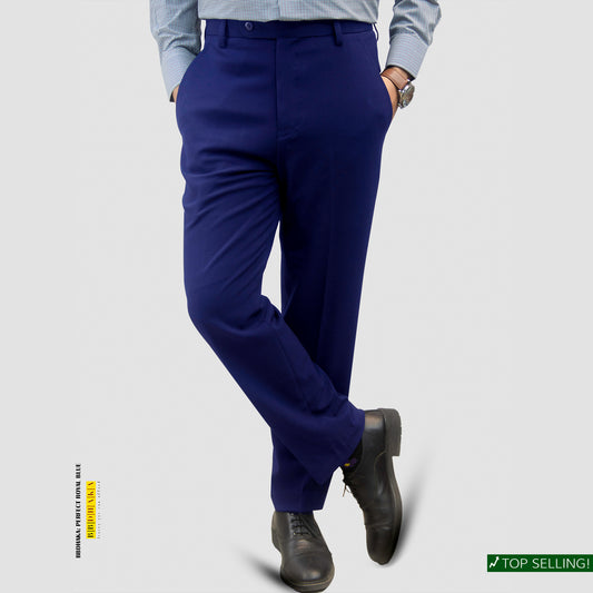 Perfect Royal Blue Formal Pant - NEW ARRIVAL