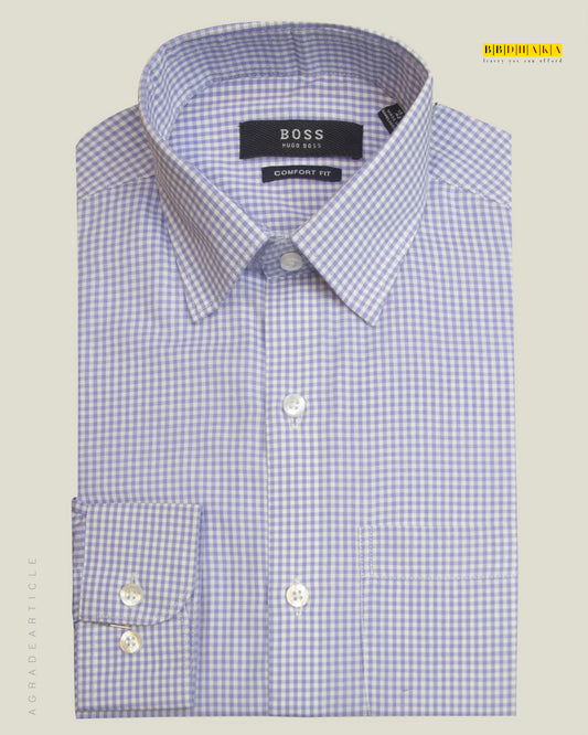 Sky Grameen Check Full Sleeve Check Shirt