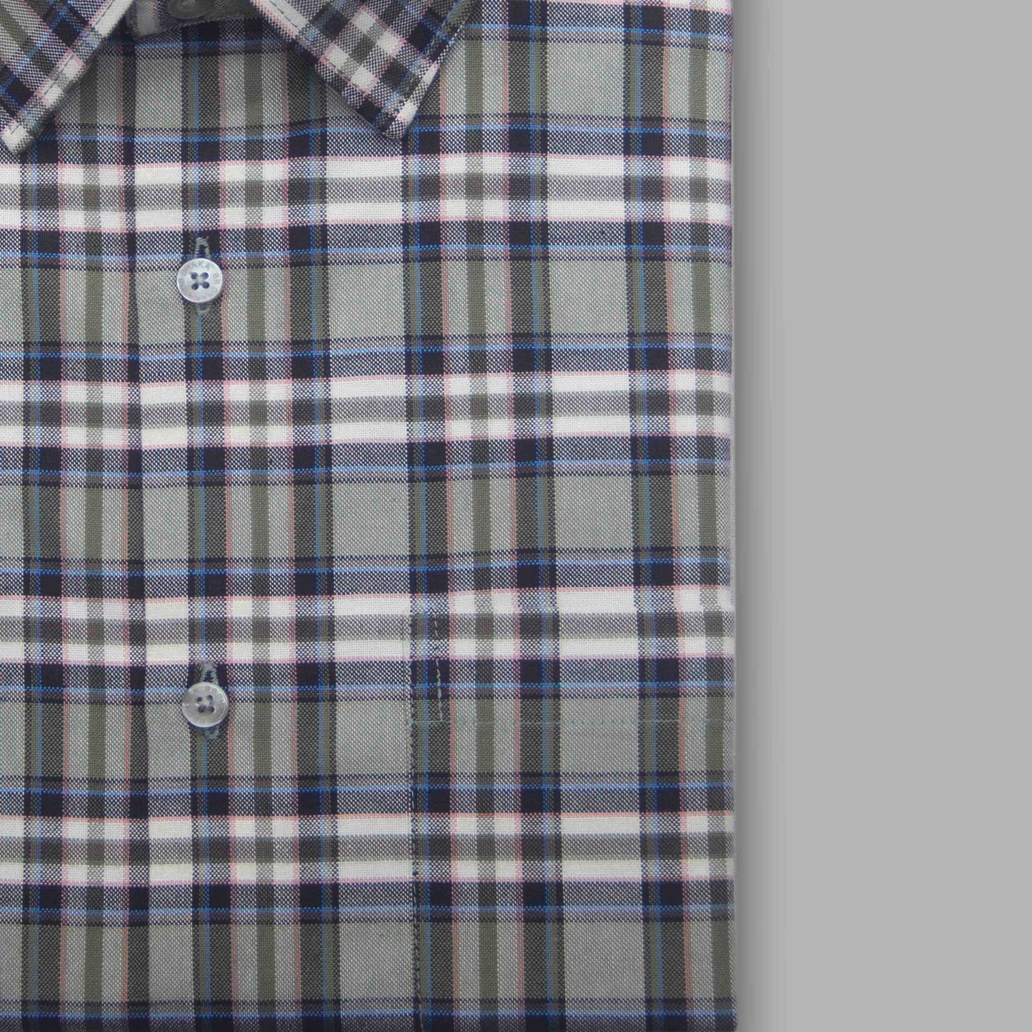 Greenish Plaid Check (Yarn Dying) - New Article (Product Code:13002)