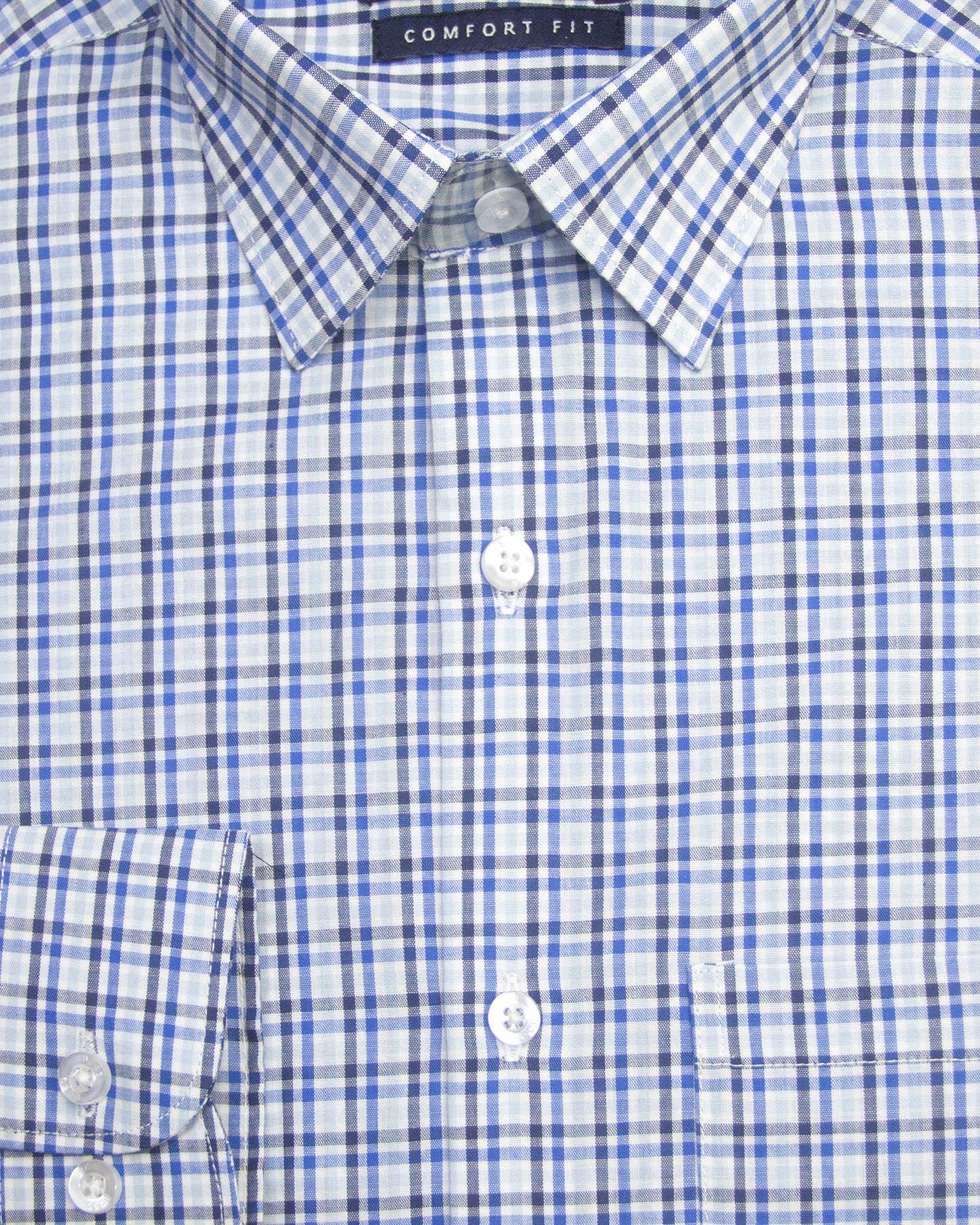 Navy Plaid Full Sleeve Check Shirt (Copy)