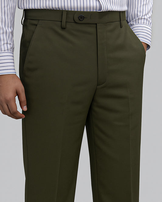 OLIVE GREEN Formal Pant - New Article