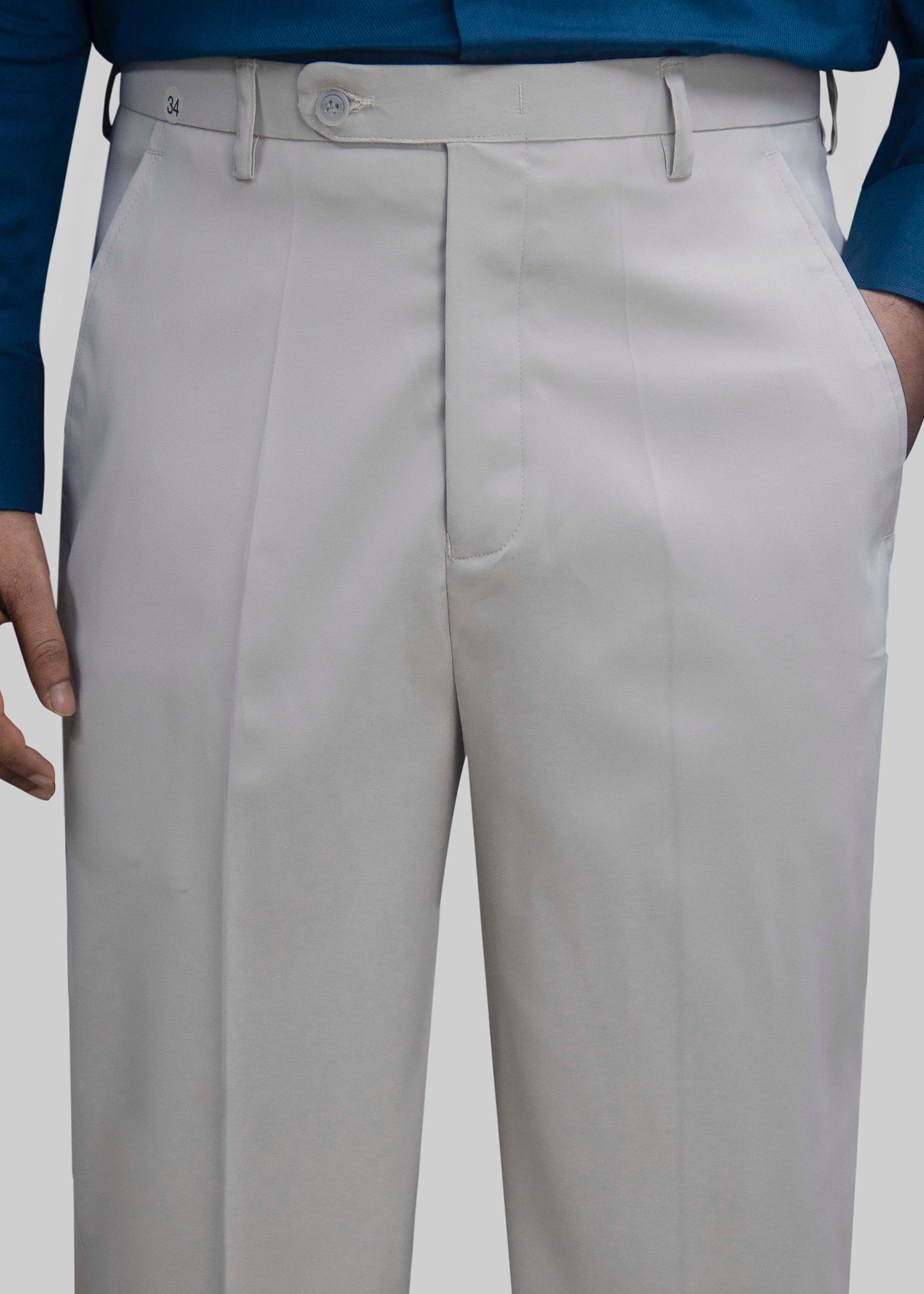 Off-White (Gray) Formal Pant - New Article