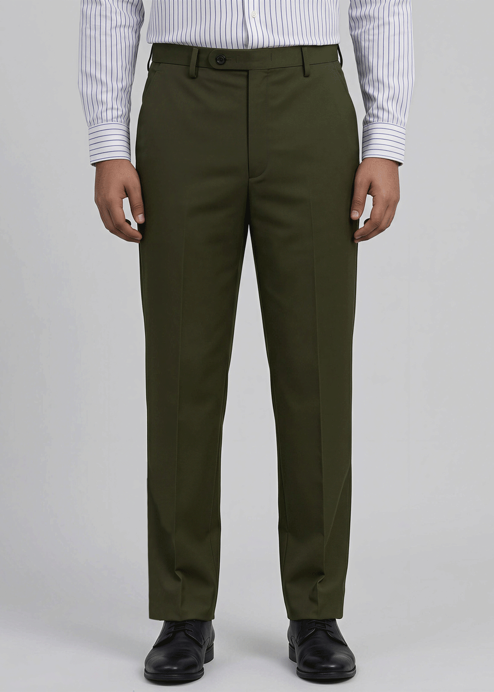 Olive Green Formal Pant - New Arrival