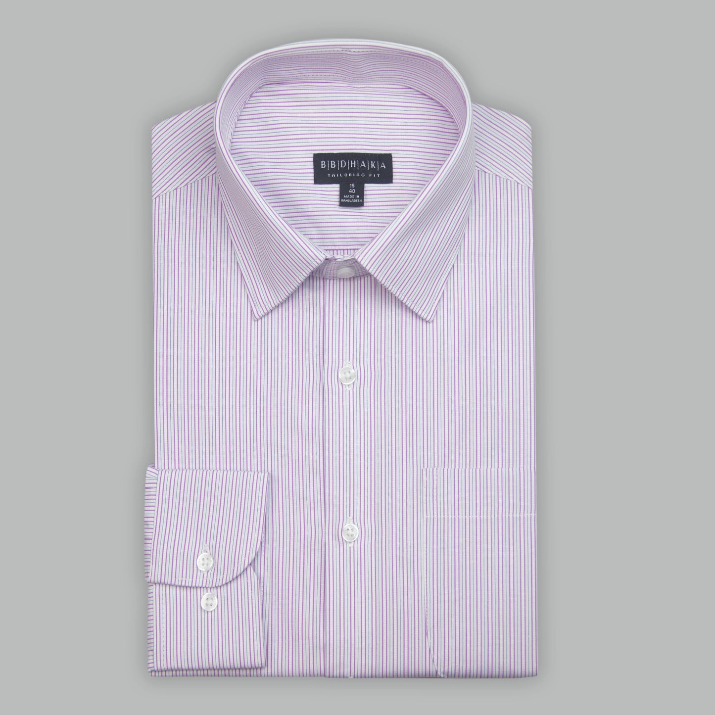 Lavender Payline Stripe Shirt