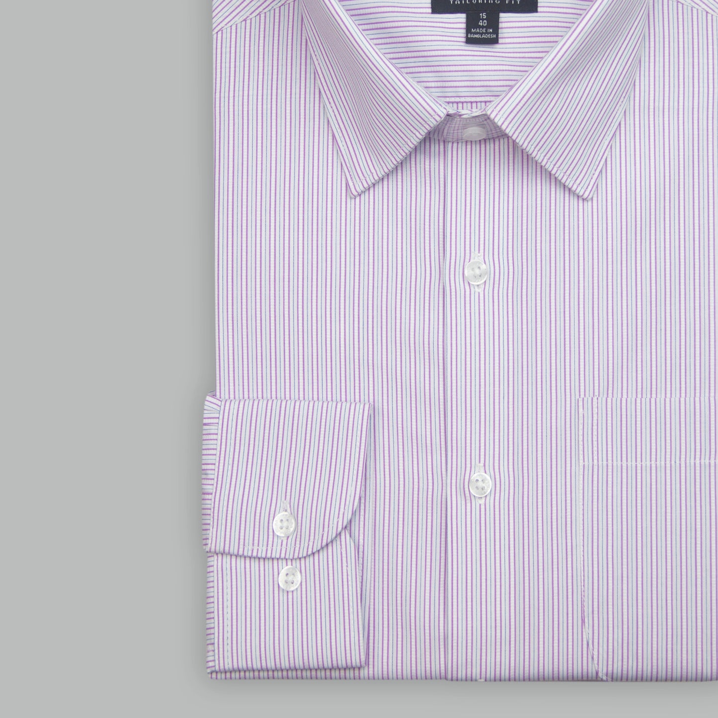 Lavender Payline Stripe Shirt