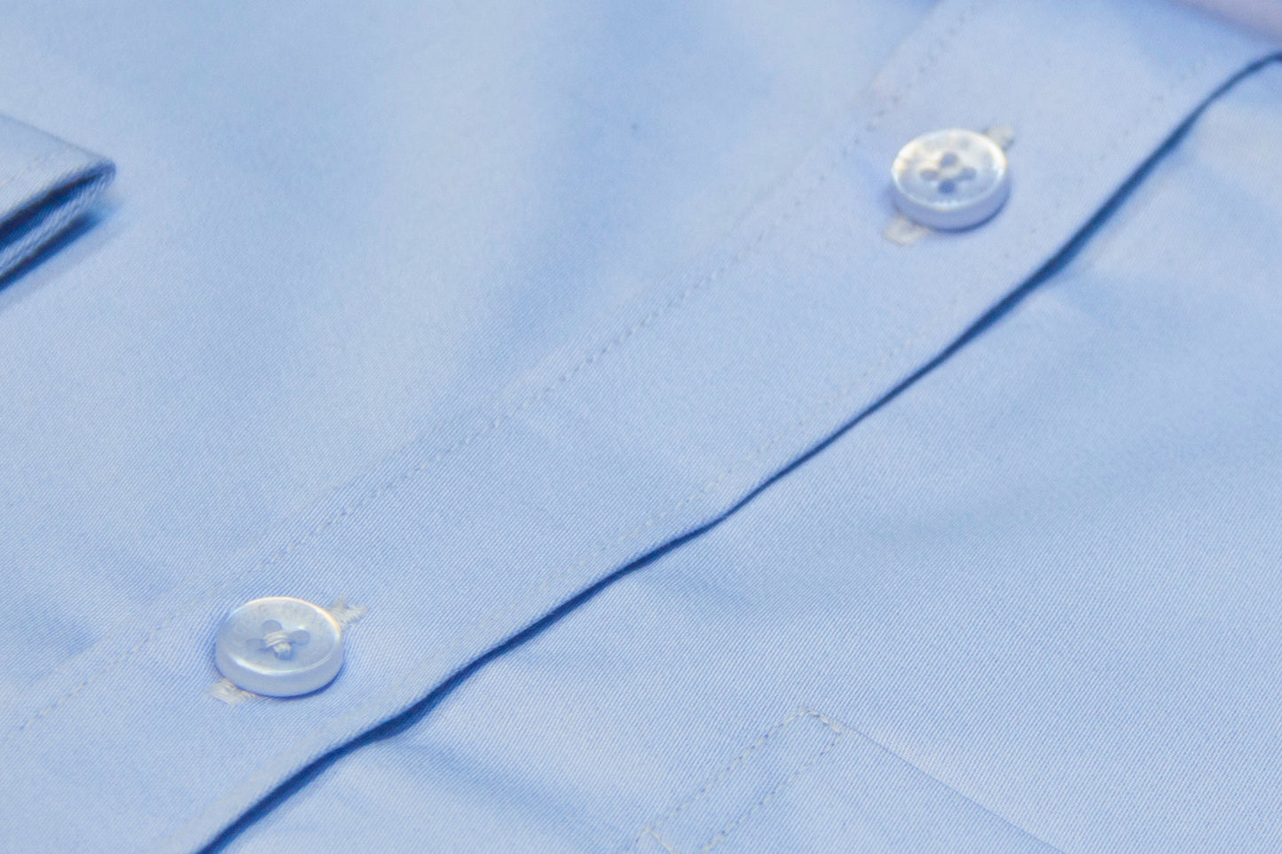 Sky Blue Giza Cotton Formal Shirt