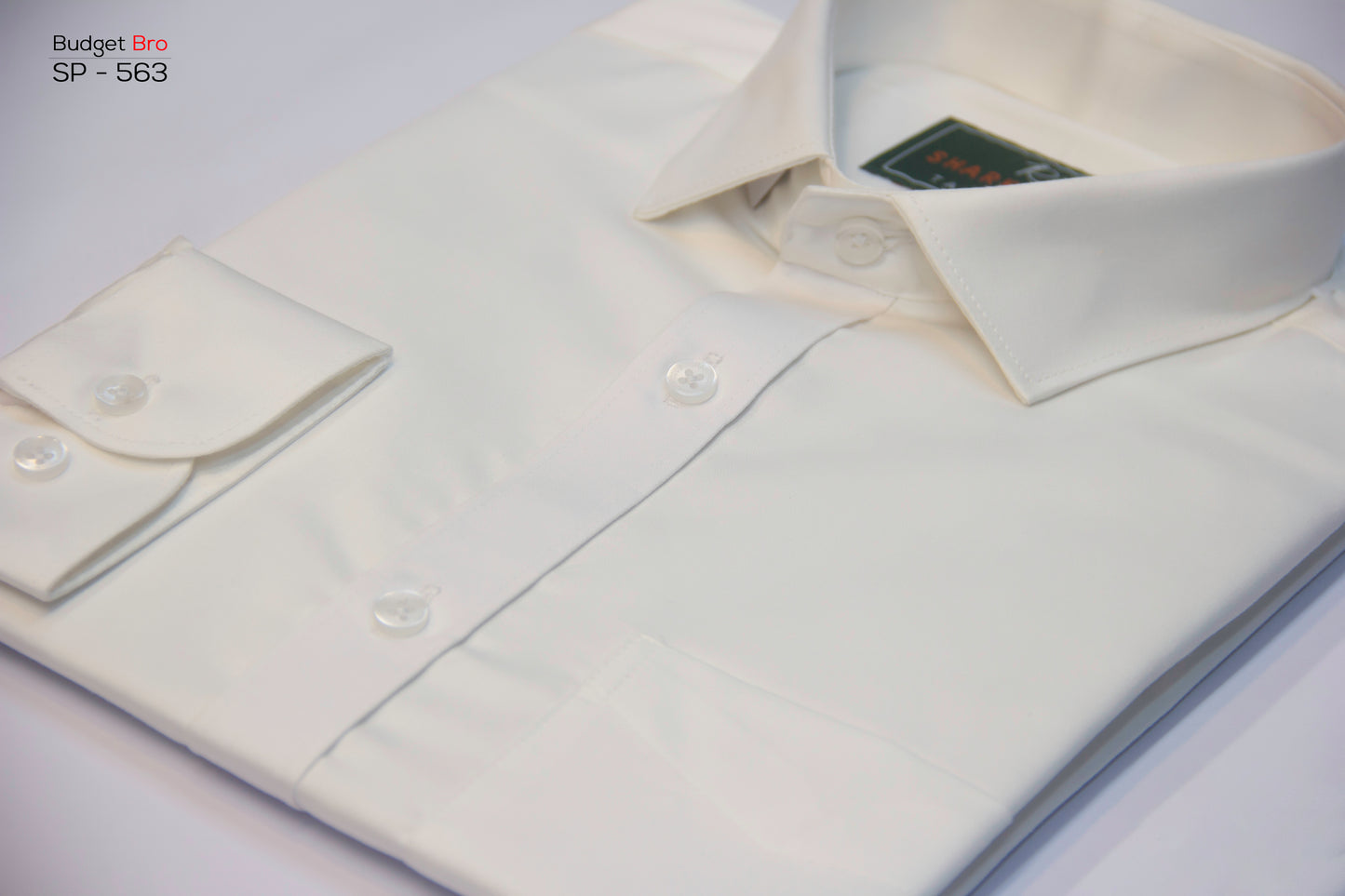 Gorgeous White Giza Cotton Formal Shirt